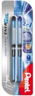 Cienkopisy - Pentel Poland Sp. z o.o. CIENKOPIS KULKOWE ENERGEL BLN15 - CZARNY I NIEBIESKI - miniaturka - grafika 1