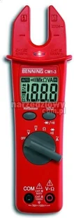 Benning CM 1-3 MIERNIK CĘGOWY Z CZUJNIKIEM NAPIĘCIOWYM 044063 - Multimetry - miniaturka - grafika 2