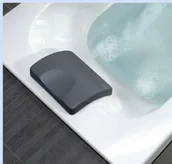 Akcesoria łazienkowe - Villeroy & Boch poduszka uniwersalna piankowa do wanny antracyt U906100PA - miniaturka - grafika 1