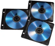 Pudełka i akcesoria na płyty CD - Hama CD-ROM/DVD-ROM Ring okładki książek każdy na dwóch płyt CD 50er Pack, czarny 00084102 - miniaturka - grafika 1