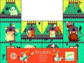 Klocki - Djeco Teksturowe KLOCKI Zamek DJ08204 - miniaturka - grafika 1