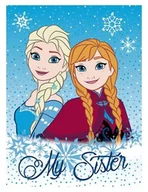 Koce i narzuty dla dzieci - Detexpol Koc Mikrofibra Licencyjny 07 Frozen 5901685613231 - miniaturka - grafika 1