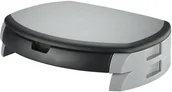 Podnóżki, podpórki, podkładki - Q-Connect Podstawa pod monitor , z szufladą, 450x113x315mm, czarno-szara KF20081 - miniaturka - grafika 1