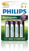 Ładowarki i akumulatory - Philips Multi Life akumulator NiMH AA Mignon 2100 mAh 4er Pack R6B4A210/10 - miniaturka - grafika 1