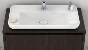 Cerastyle Lal 80x42 072400-u - Umywalki - miniaturka - grafika 2