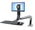 Uchwyty do monitorów - Ergotron Uchwyt WorkFit LCD do 24 max 9.1kg 24-313-026 - miniaturka - grafika 1