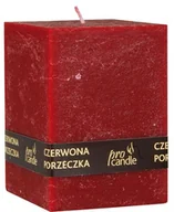 Świece - Pro Candle wieca zapachowa ProCandle 736005 / prostopadłościan / czerwona porzeczka - miniaturka - grafika 1