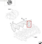 Części i akcesoria do maszyn rolniczych - CNH USZCZELKA KOLEKTORA WYDECH 2852743 - miniaturka - grafika 1