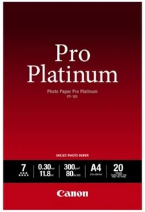 Canon Papier Photo Paper Pro Platinum PT-101 300g A4 Photo Paper Pro Platinum PT-101 300g A4 - Papier do drukarek - miniaturka - grafika 2