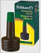 Tusz do pieczątek - Pelikan Tusz do stempli 28ml zielony 351239 - miniaturka - grafika 1