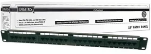 Digitus Professional Patchpanel 24 Porty CAT 6 Professional CAT 6 Klasse E Patch Panel 1 U - Panele krosownicze - miniaturka - grafika 6