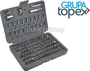 Końcówki wkrętakowe z uchwytem, zestaw 100 szt. - Zestawy narzędziowe - miniaturka - grafika 3