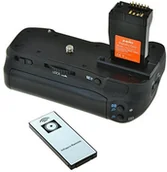 Akumulatory do aparatów dedykowane - Jupio JBG-C013 bateria uchwytu do Canon 750d/760d/ix8/T6s/T6i Czarny JBGC013 - miniaturka - grafika 1