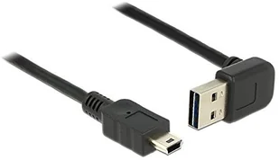 Delock Kabel USB 2.0 83543 [1x Złącze męskie USB 2.0 A 1x Złącze męskie mini-USB 2.0 B] 1 m czarny - Kable USB - miniaturka - grafika 2