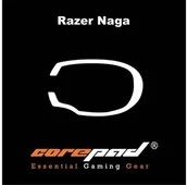 Podkładki pod mysz - Corepad Skatez Pro mysz nóżki do Razer Naga CS27810 - miniaturka - grafika 1