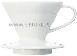 Hario ceramiczny Drip V60-01 biały VDC-01W - Pozostałe akcesoria kuchenne - miniaturka - grafika 2