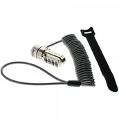 Zabezpieczenia do laptopów - InLine 55716 torba na połączenie spiralny zamek zabezpieczający z kombinacji (3,2 MM X 1,8 m) 4043718158799 - miniaturka - grafika 1