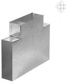Kominy i akcesoria - Kratki.pl Trójnik kanałowy płaski T TKPT - miniaturka - grafika 1