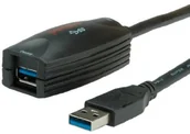 Kable USB - Roline Kabel USB USB 3.0 Aktives Repeater Kabel5 m - 12.04.1096 - miniaturka - grafika 1
