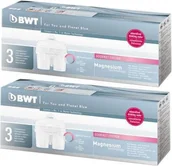 Akcesoria i części AGD - BWT Wkłady 814136 - do filtra, 6 sztuk, na 120 l - miniaturka - grafika 1