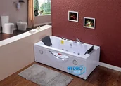 Wanny z hydromasażem - Hydrosan Levante 659 180x90 - miniaturka - grafika 1