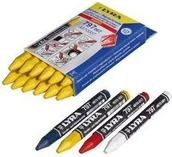 Sprzęt geodezyjny - Kreda LYRA do oznaczeń, wodoodporna, długość 110mm - miniaturka - grafika 1