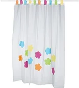 Zasłony prysznicowe - Kela zasłonka prysznicowa Flowers peva 180x200 20724 - miniaturka - grafika 1