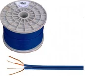 Kable - LP KAB0204 Kabel 2xRCA-3 mm niebieskie - miniaturka - grafika 1