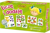 Układanki dla dzieci - Adamigo Układanka, Liczę i Dodaję - miniaturka - grafika 1