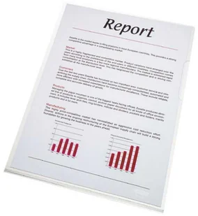 Esselte OFERTÓWKI A4 PLASTIKOWA 105MIC KRYSTALICZNA 100SZT. (0B) 56218 - Ofertówki - miniaturka - grafika 2