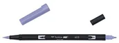 Kredki, ołówki, pastele i pisaki - Tombow ABT-603 Dual Brush Pen flamaster z 2 końcówkami, kolor barwinkowy (periwinkle) 4901991901771 - miniaturka - grafika 1