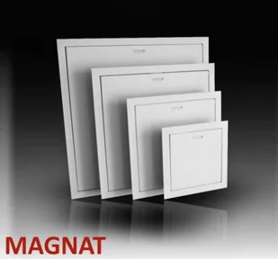 DOSPEL Drzwiczki rewizyjne MAGNAT 200x250 Biały DOSPEL 007-1797 - Rozdzielnie elektryczne - miniaturka - grafika 3