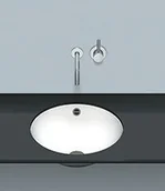 Umywalki - Alape UB K450 40,5x40,5 2032700000 - miniaturka - grafika 1