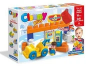 Klocki - Clementoni Clemmy Plus Fire Station KLOCKI - miniaturka - grafika 1