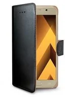 Etui i futerały do telefonów - Celly Pokrowiec na telefon Wally pro Samsung Galaxy A7 2017) WALLY647) Czarne - miniaturka - grafika 1
