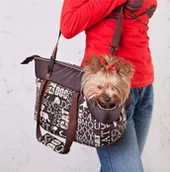 Transportery dla kotów - Hobbydog Torba - Napisy - Rozmiar 1 - miniaturka - grafika 1