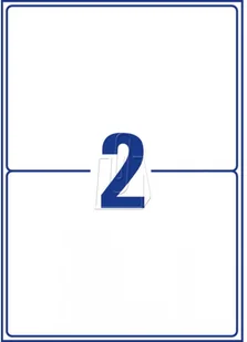 Avery Zweckform Etykiety usuwalne Zweckform 199,6 x 143,5mm 100 ark./op. L4734REV-100 - Etykiety samoprzylepne i bloki etykiet - miniaturka - grafika 3