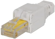 Wtyczki i adaptery - Intellinet Beznarzędziowy wtyk RJ45 UTP Cat5e/6 na drut i linkę 790482 - miniaturka - grafika 1