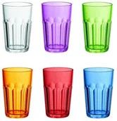 Szklanki - Guzzini 07230652 6-częściowy komplet wysokich szklanek do napojów ze szkła szlifowanego 07230652 - miniaturka - grafika 1