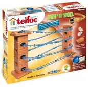 Klocki - Teifoc Budowle z cegiełek - Marble Run, 2 plany, 210 el. 4250503610503 - miniaturka - grafika 1