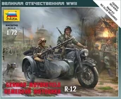Modele do sklejania - Zvezda German Motorcycle R-12 - miniaturka - grafika 1