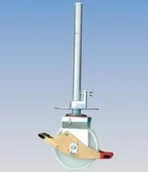 Rusztowania - Krause Rolka jezdna z regulacją wysokości fi 200 - miniaturka - grafika 1