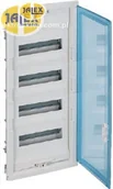 Rozdzielnie elektryczne - Legrand rozdzielnia RWN 4 x 12 drzwi transparentne 602424 - miniaturka - grafika 1