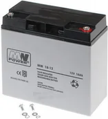 Akcesoria do monitoringu - Abcvision AKUMULATOR ŻELOWY 12V/18AH-MW - miniaturka - grafika 1