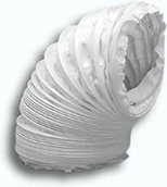 Akcesoria i części do okapów - Kanał elastyczny DOMUS PVC fi 10 cm/3 m kod 363 - miniaturka - grafika 1