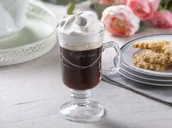 Szklanki - Hrastnik Szklanka do kawy latte Irish Coffee, dekoracja Coffee Time - miniaturka - grafika 1