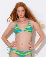 Stroje kąpielowe - Horsefeathers strój kapielowy damski CHILL TRIANGLE caribbean) - miniaturka - grafika 1