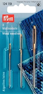 PRYM PRYM Wool And Tapestry Needles No. 1/3/5 Steel Silver - Pasmanteria - miniaturka - grafika 2