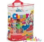 Klocki - Clementoni CLEMMY PLUS 30 KLOCKÓW 18M+ - miniaturka - grafika 1