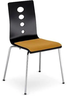 Nowy Styl Krzesło Lantana Seat Plus Alu/Silver/Chrome - Krzesła - miniaturka - grafika 2